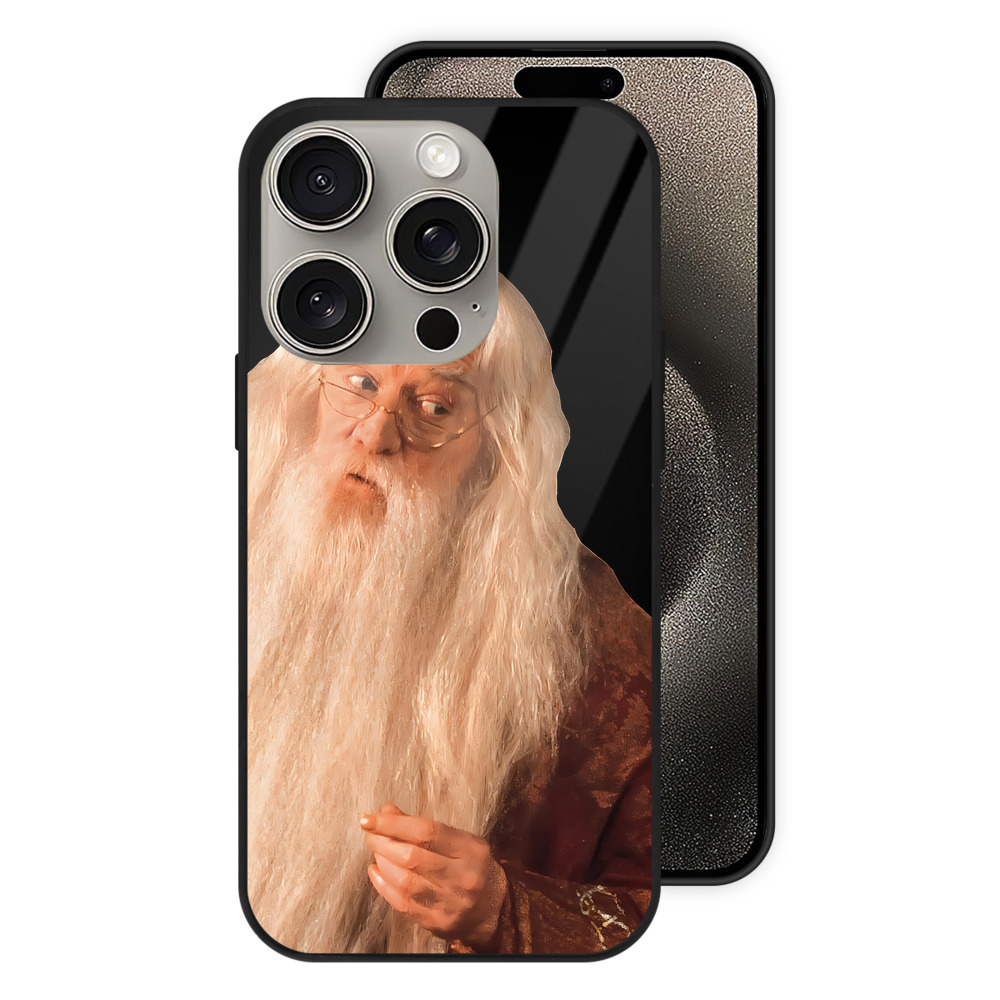（画像用） Harry Potter ハリー・ポッターシリーズ 【iPhone15Pro対応】スマホケース 耐衝撃＆黄変防止 背面ガラス