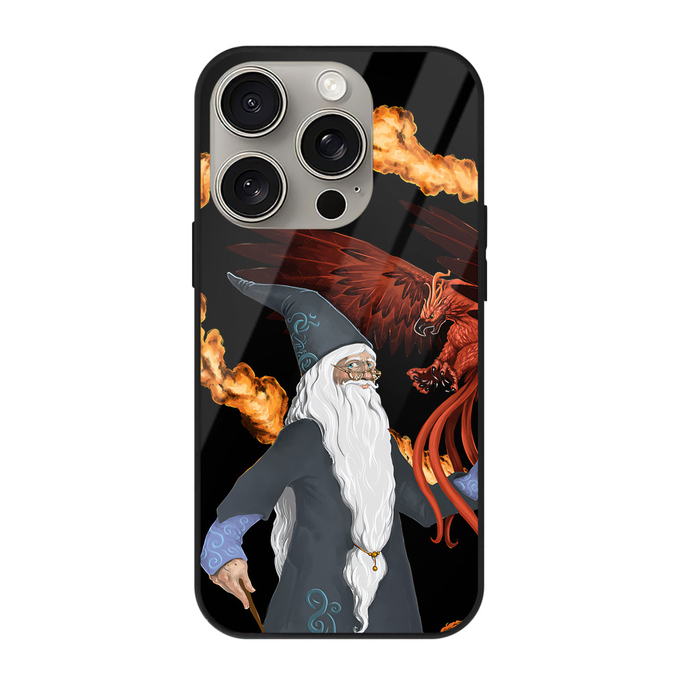 （画像用） Harry Potter ハリー・ポッターシリーズ 【iPhone15Pro対応】スマホケース 耐衝撃＆黄変防止 背面ガラス