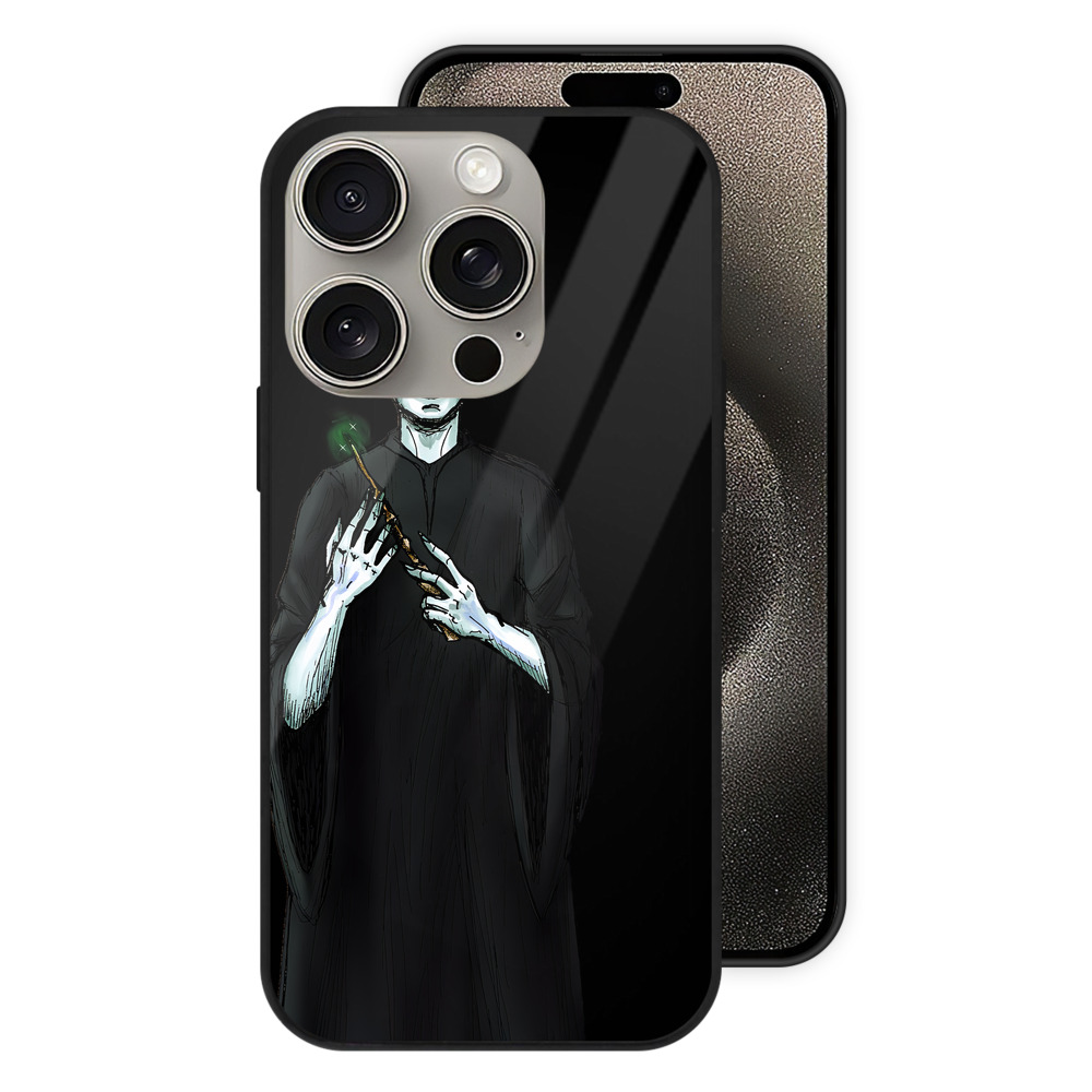 （画像用） Harry Potter ハリー・ポッターシリーズ 【iPhone15Pro対応】スマホケース 耐衝撃＆黄変防止 背面ガラス