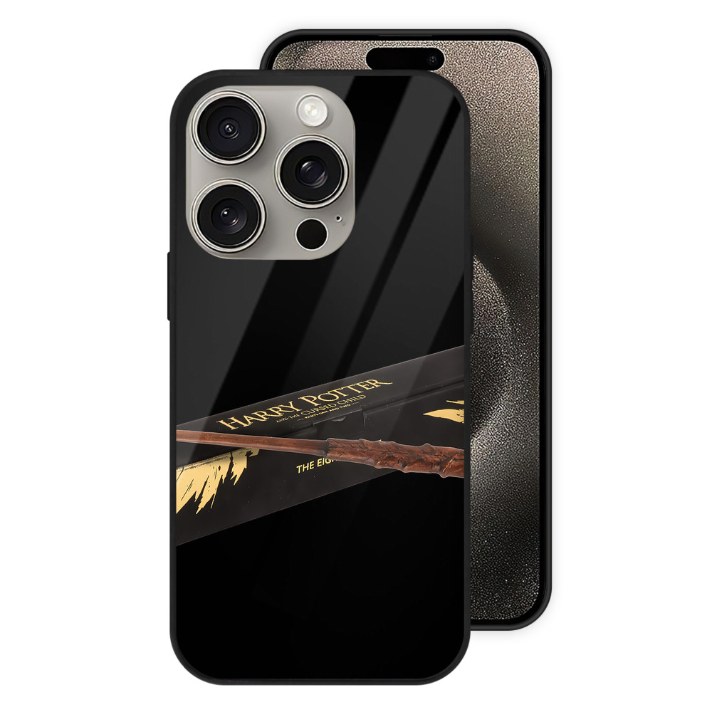 （画像用） Harry Potter ハリー・ポッターシリーズ 【iPhone15Pro対応】スマホケース 耐衝撃＆黄変防止 背面ガラス