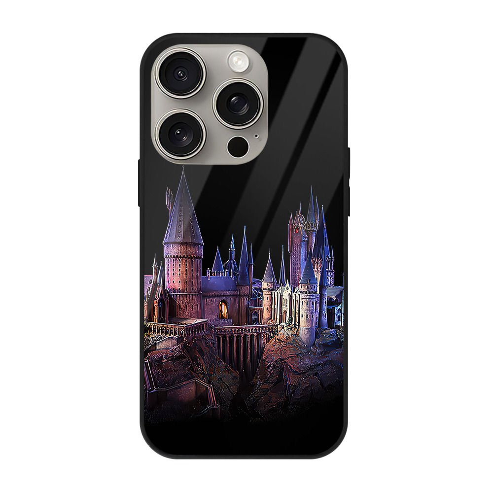 （画像用） Harry Potter ハリー・ポッターシリーズ 【iPhone15Pro対応】スマホケース 耐衝撃＆黄変防止 背面ガラス
