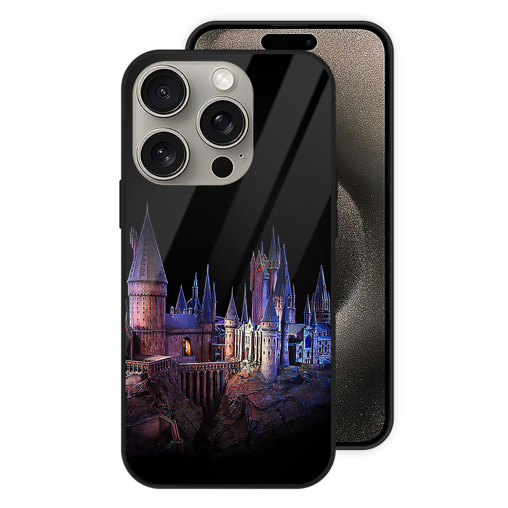 （画像用） Harry Potter ハリー・ポッターシリーズ 【iPhone15Pro対応】スマホケース 耐衝撃＆黄変防止 背面ガラス