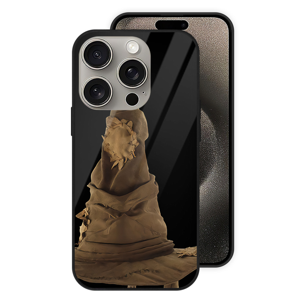 （画像用） Harry Potter ハリー・ポッターシリーズ 【iPhone15Pro対応】スマホケース 耐衝撃＆黄変防止 背面ガラス