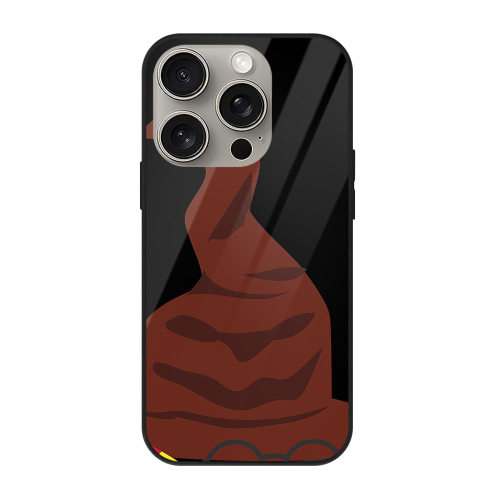 （画像用） Harry Potter ハリー・ポッターシリーズ 【iPhone15Pro対応】スマホケース 耐衝撃＆黄変防止 背面ガラス