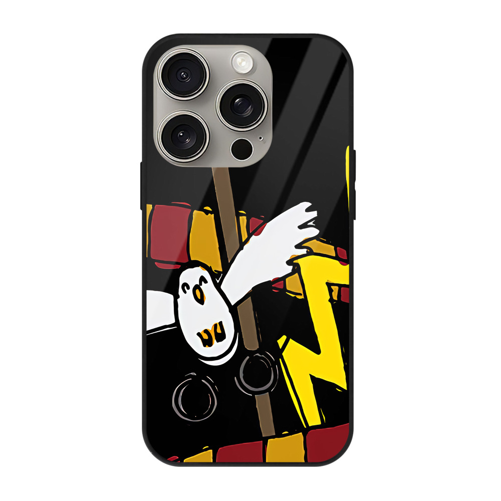 （画像用） Harry Potter ハリー・ポッターシリーズ 【iPhone15Pro対応】スマホケース 耐衝撃＆黄変防止 背面ガラス