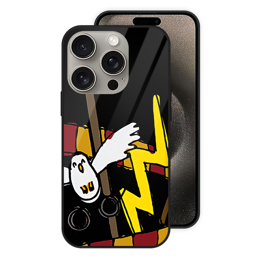 （画像用） Harry Potter ハリー・ポッターシリーズ 【iPhone15Pro対応】スマホケース 耐衝撃＆黄変防止 背面ガラス