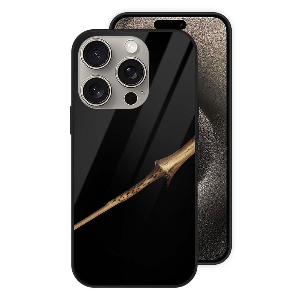 （画像用） Harry Potter ハリー・ポッターシリーズ 【iPhone15Pro対応】スマホケース 耐衝撃＆黄変防止 背面ガラス
