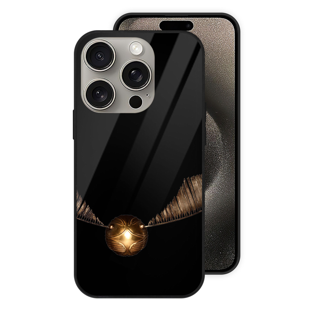 （画像用） Harry Potter ハリー・ポッターシリーズ 【iPhone15Pro対応】スマホケース 耐衝撃＆黄変防止 背面ガラス