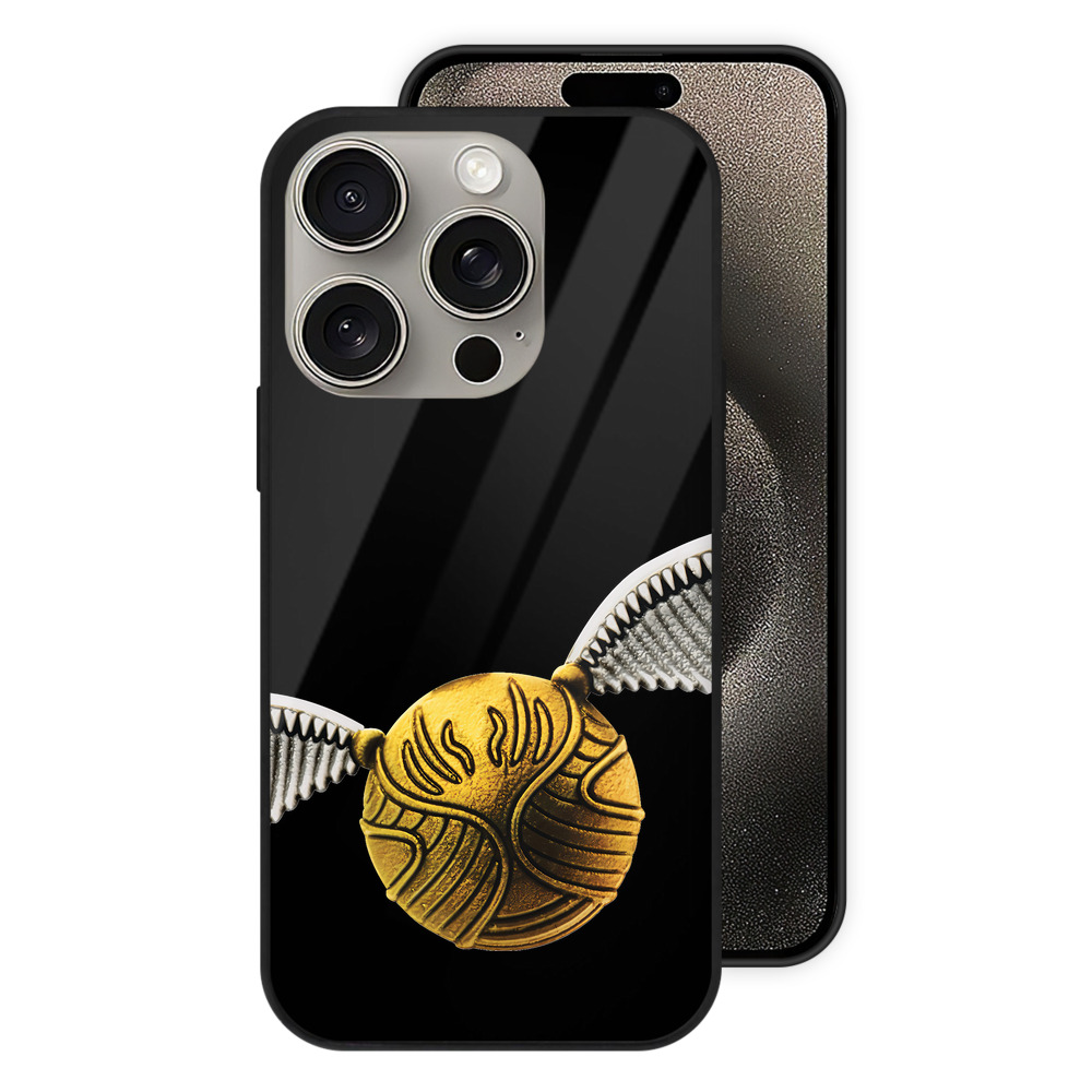 （画像用） Harry Potter ハリー・ポッターシリーズ 【iPhone15Pro対応】スマホケース 耐衝撃＆黄変防止 背面ガラス