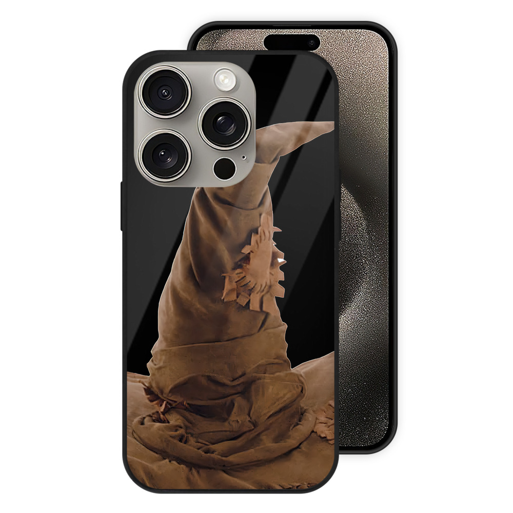 （画像用） Harry Potter ハリー・ポッターシリーズ 【iPhone15Pro対応】スマホケース 耐衝撃＆黄変防止 背面ガラス