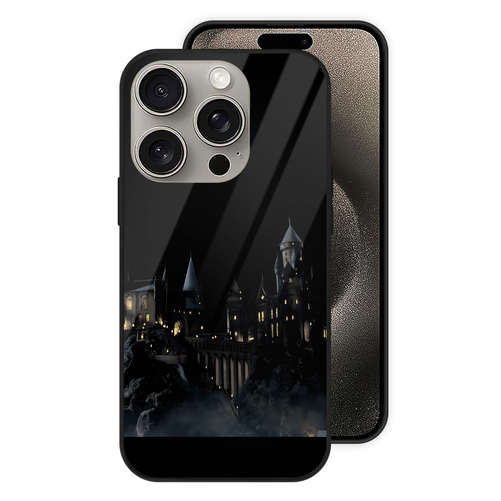 （画像用） Harry Potter ハリー・ポッターシリーズ 【iPhone15Pro対応】スマホケース 耐衝撃＆黄変防止 背面ガラス
