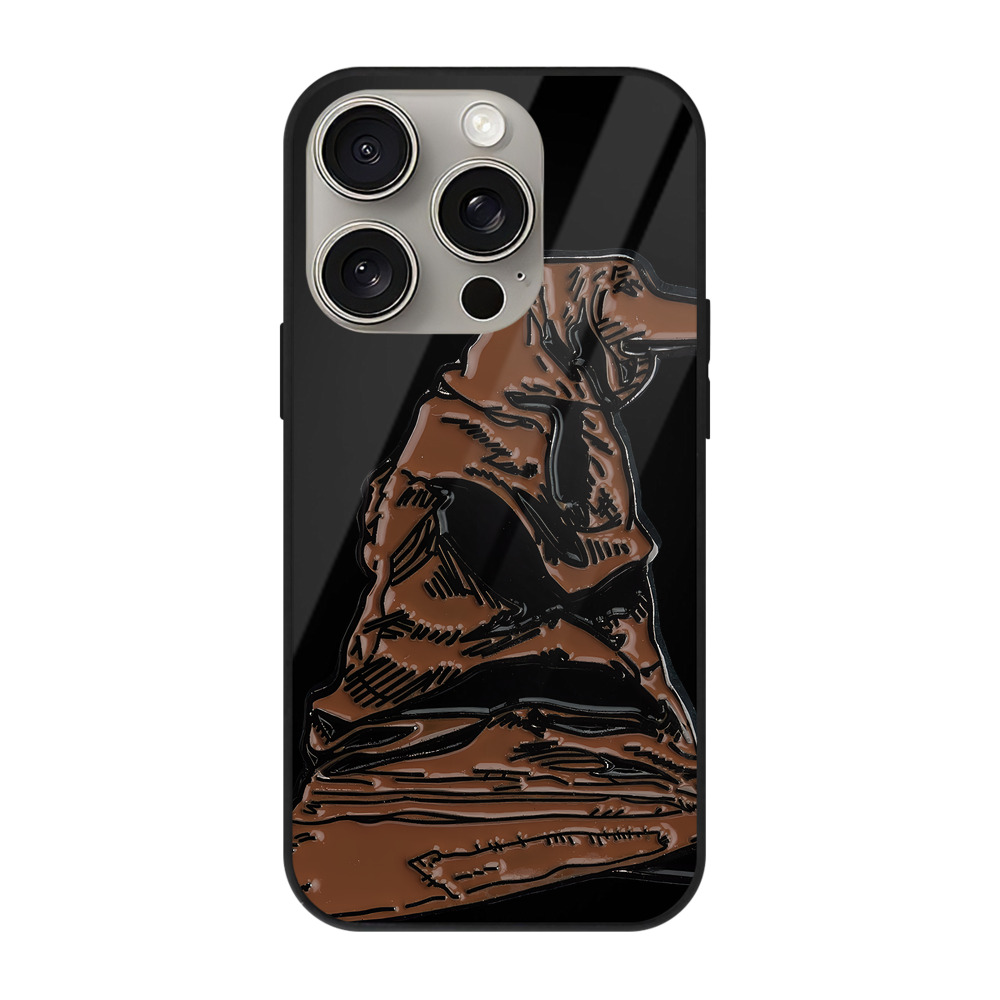 （画像用） Harry Potter ハリー・ポッターシリーズ 【iPhone15Pro対応】スマホケース 耐衝撃＆黄変防止 背面ガラス