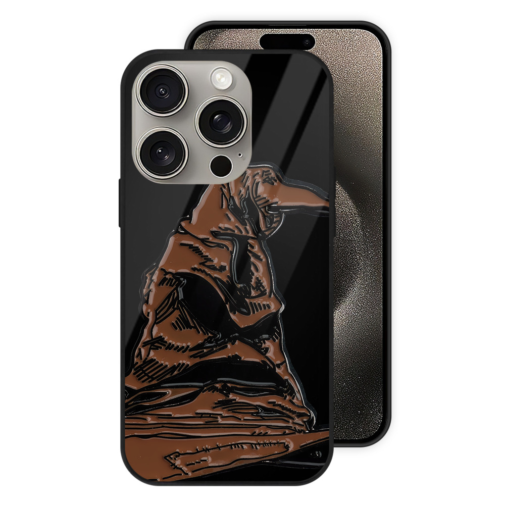 （画像用） Harry Potter ハリー・ポッターシリーズ 【iPhone15Pro対応】スマホケース 耐衝撃＆黄変防止 背面ガラス