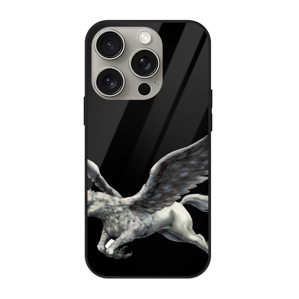 （画像用） Harry Potter ハリー・ポッターシリーズ 【iPhone15Pro対応】スマホケース 耐衝撃＆黄変防止 背面ガラス