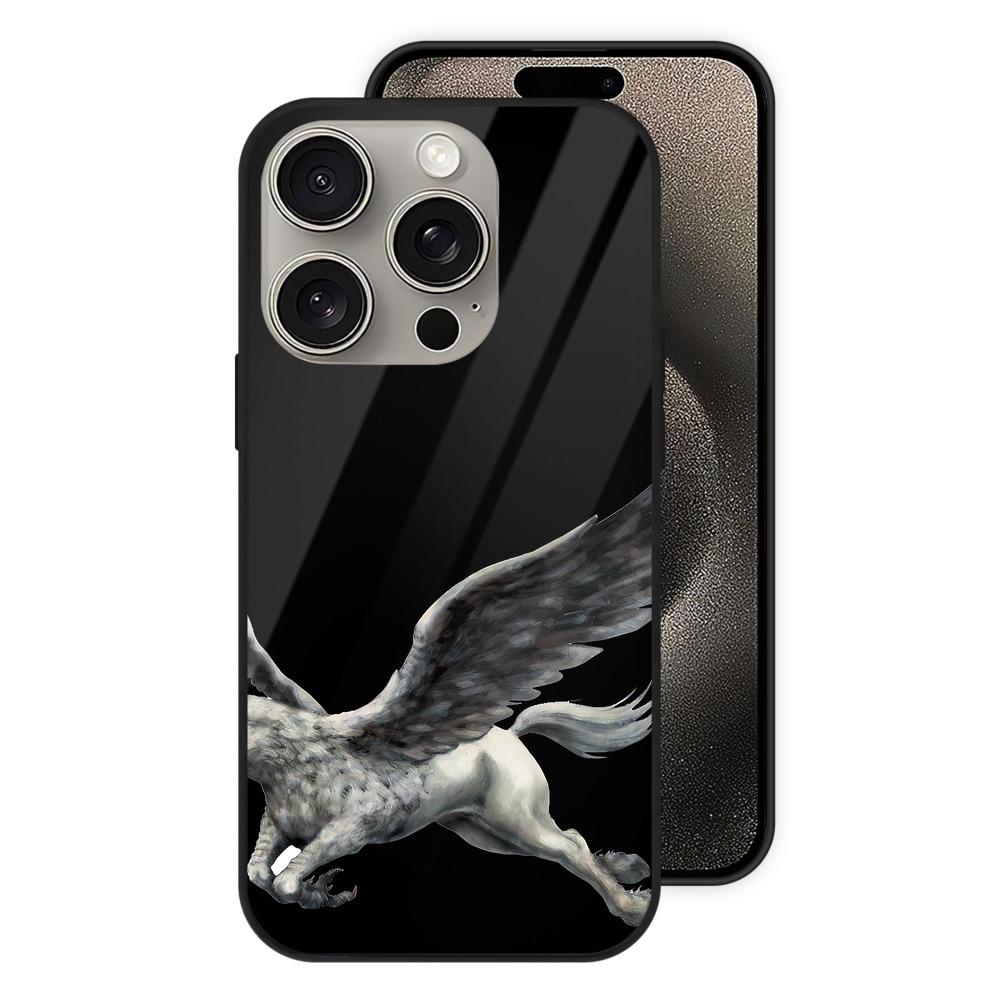 （画像用） Harry Potter ハリー・ポッターシリーズ 【iPhone15Pro対応】スマホケース 耐衝撃＆黄変防止 背面ガラス