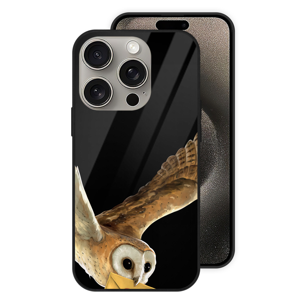 （画像用） Harry Potter ハリー・ポッターシリーズ 【iPhone15Pro対応】スマホケース 耐衝撃＆黄変防止 背面ガラス