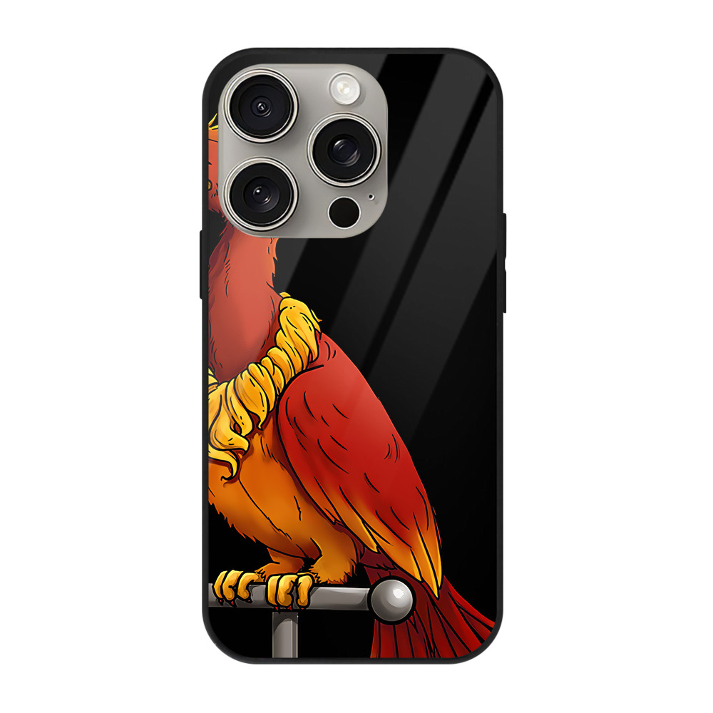 （画像用） Harry Potter ハリー・ポッターシリーズ 【iPhone15Pro対応】スマホケース 耐衝撃＆黄変防止 背面ガラス
