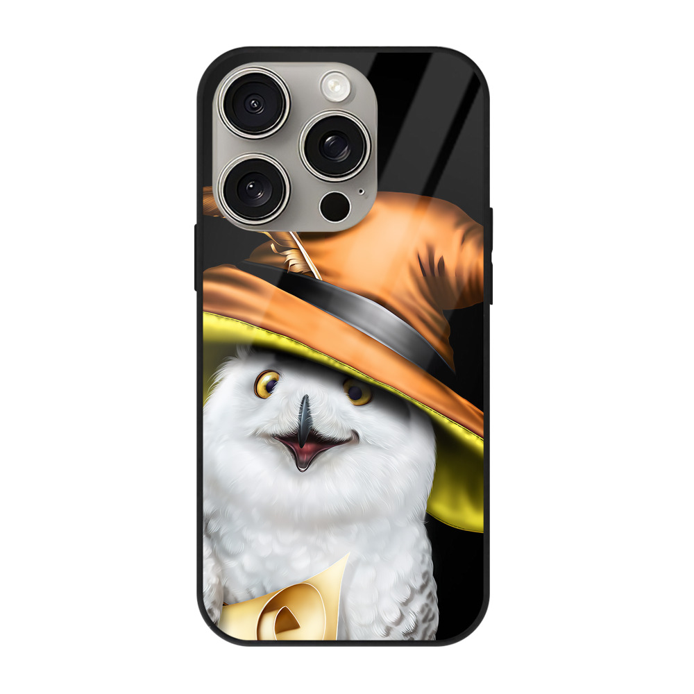 （画像用） Harry Potter ハリー・ポッターシリーズ 【iPhone15Pro対応】スマホケース 耐衝撃＆黄変防止 背面ガラス