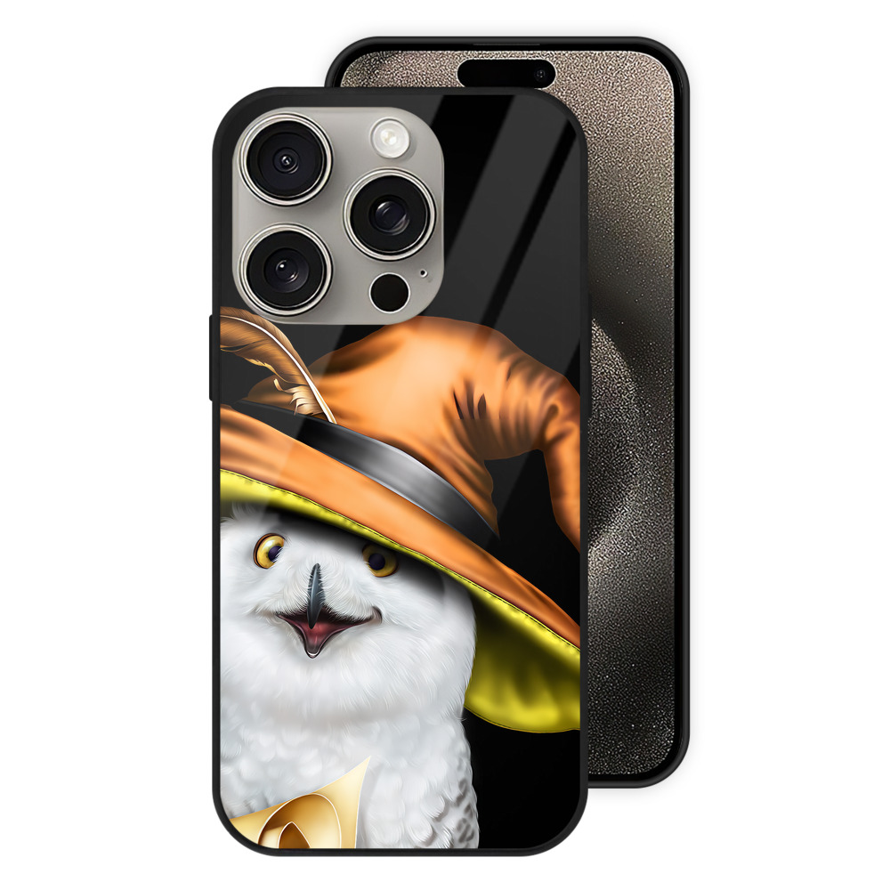 （画像用） Harry Potter ハリー・ポッターシリーズ 【iPhone15Pro対応】スマホケース 耐衝撃＆黄変防止 背面ガラス