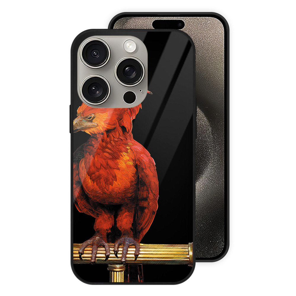 （画像用） Harry Potter ハリー・ポッターシリーズ 【iPhone15Pro対応】スマホケース 耐衝撃＆黄変防止 背面ガラス