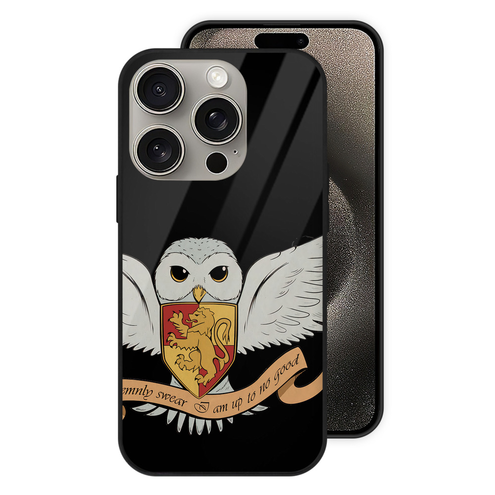 （画像用） Harry Potter ハリー・ポッターシリーズ 【iPhone15Pro対応】スマホケース 耐衝撃＆黄変防止 背面ガラス