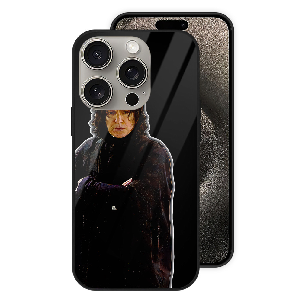（画像用） Harry Potter ハリー・ポッターシリーズ 【iPhone15Pro対応】スマホケース 耐衝撃＆黄変防止 背面ガラス