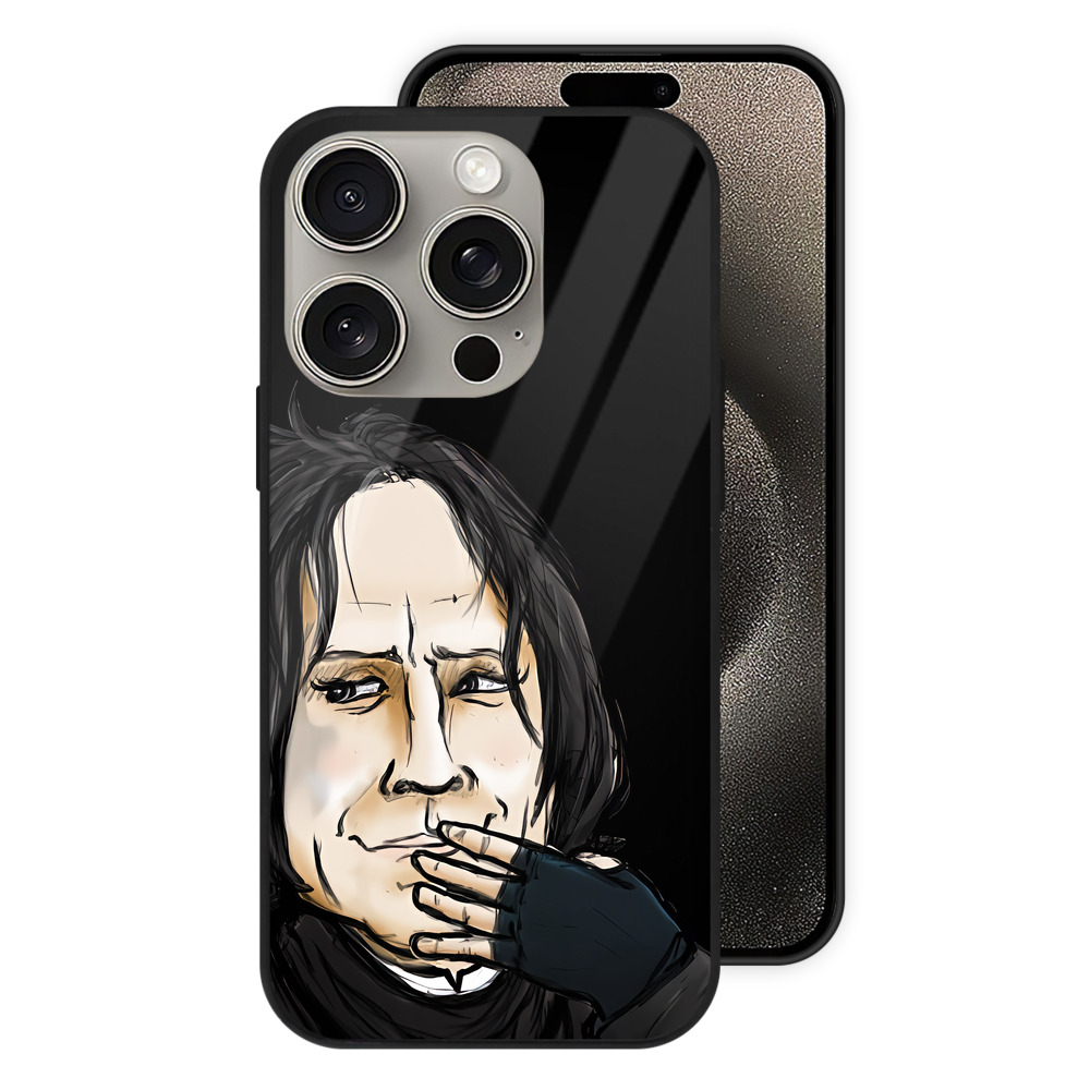 （画像用） Harry Potter ハリー・ポッターシリーズ 【iPhone15Pro対応】スマホケース 耐衝撃＆黄変防止 背面ガラス