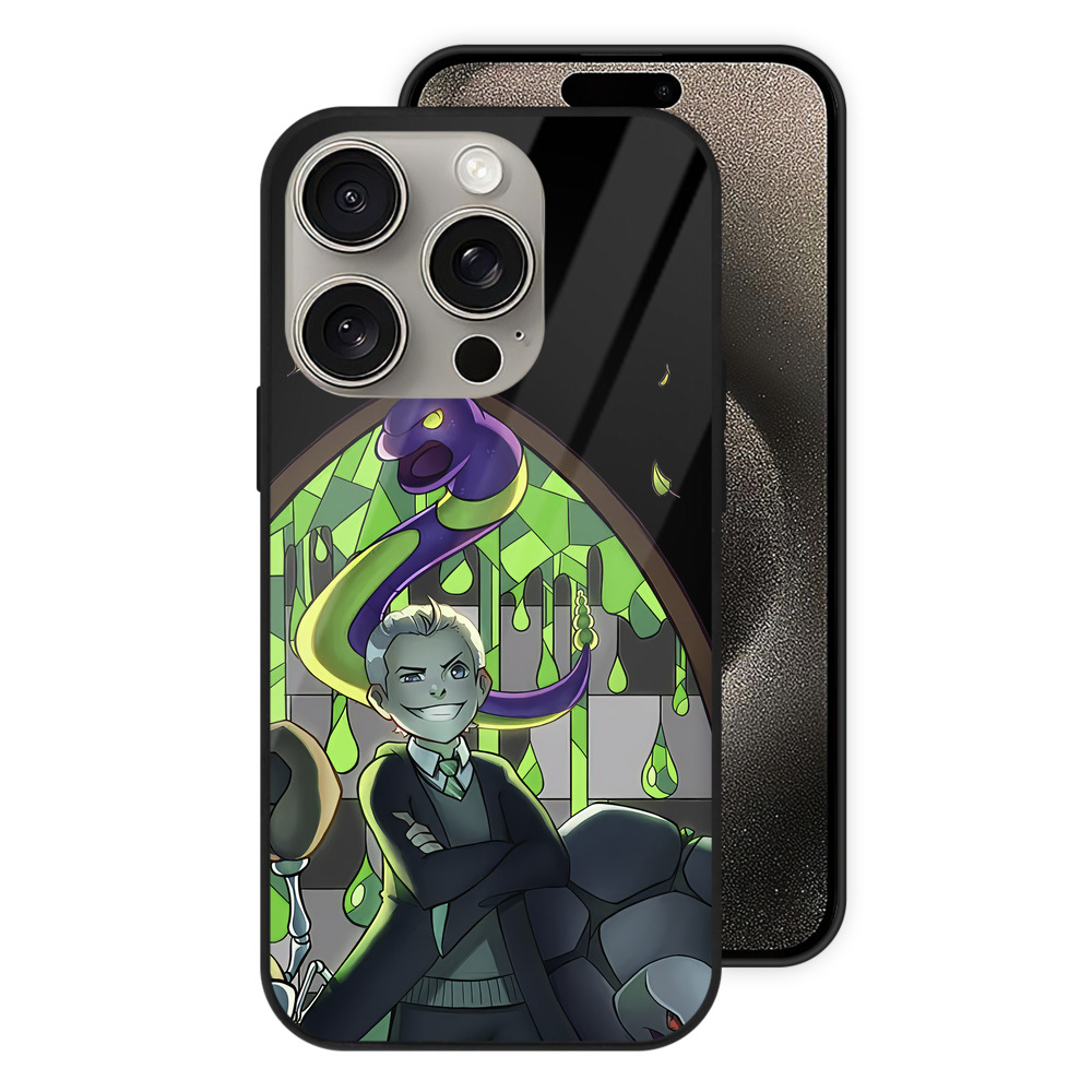 （画像用） Harry Potter ハリー・ポッターシリーズ 【iPhone15Pro対応】スマホケース 耐衝撃＆黄変防止 背面ガラス