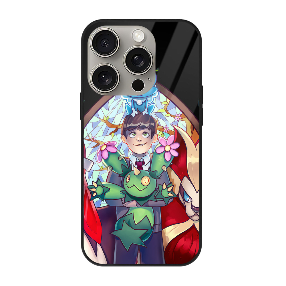 （画像用） Harry Potter ハリー・ポッターシリーズ 【iPhone15Pro対応】スマホケース 耐衝撃＆黄変防止 背面ガラス