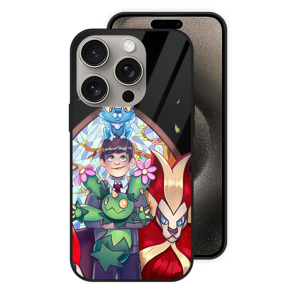 （画像用） Harry Potter ハリー・ポッターシリーズ 【iPhone15Pro対応】スマホケース 耐衝撃＆黄変防止 背面ガラス
