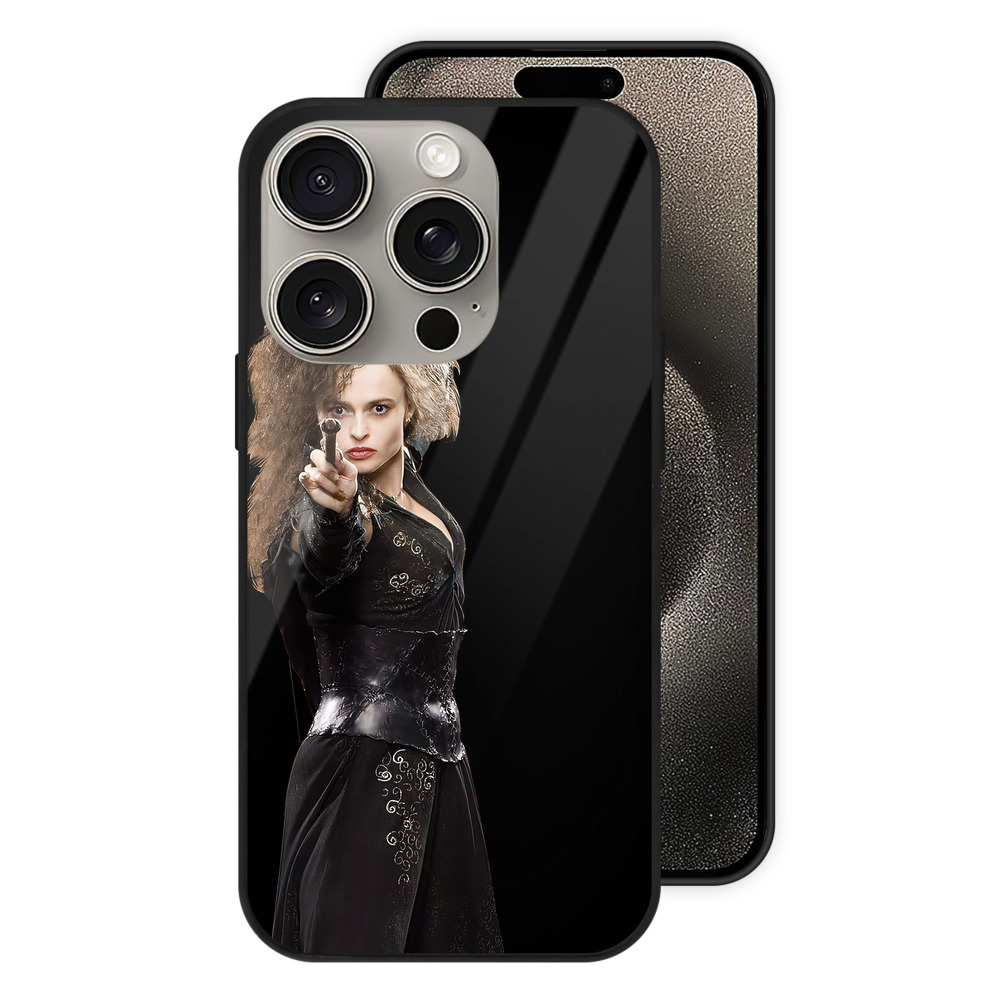 （画像用） Harry Potter ハリー・ポッターシリーズ 【iPhone15Pro対応】スマホケース 耐衝撃＆黄変防止 背面ガラス