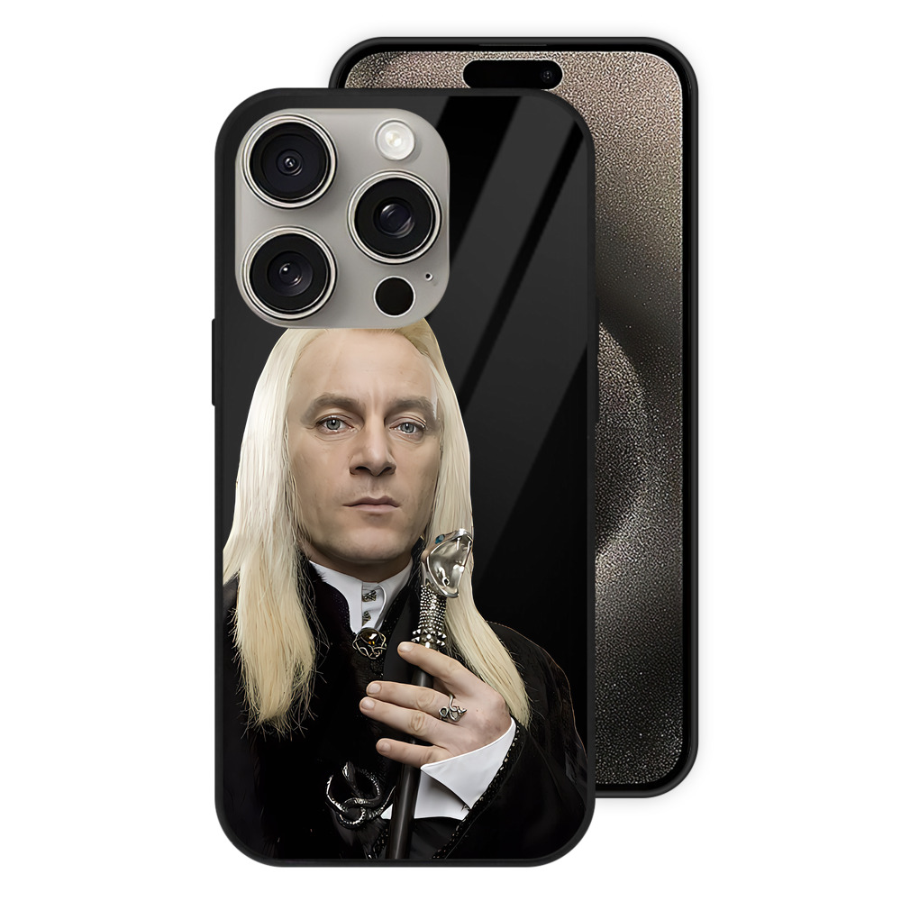 （画像用） Harry Potter ハリー・ポッターシリーズ 【iPhone15Pro対応】スマホケース 耐衝撃＆黄変防止 背面ガラス