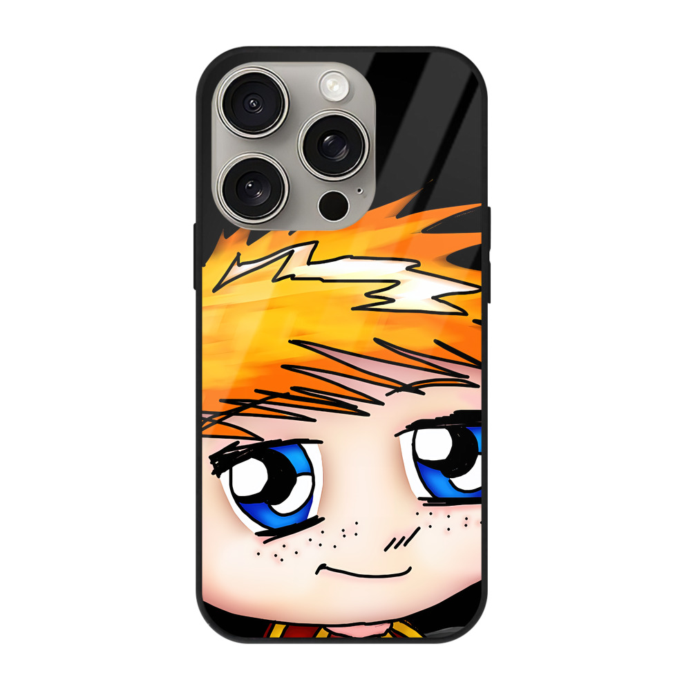 （画像用） Harry Potter ハリー・ポッターシリーズ 【iPhone15Pro対応】スマホケース 耐衝撃＆黄変防止 背面ガラス
