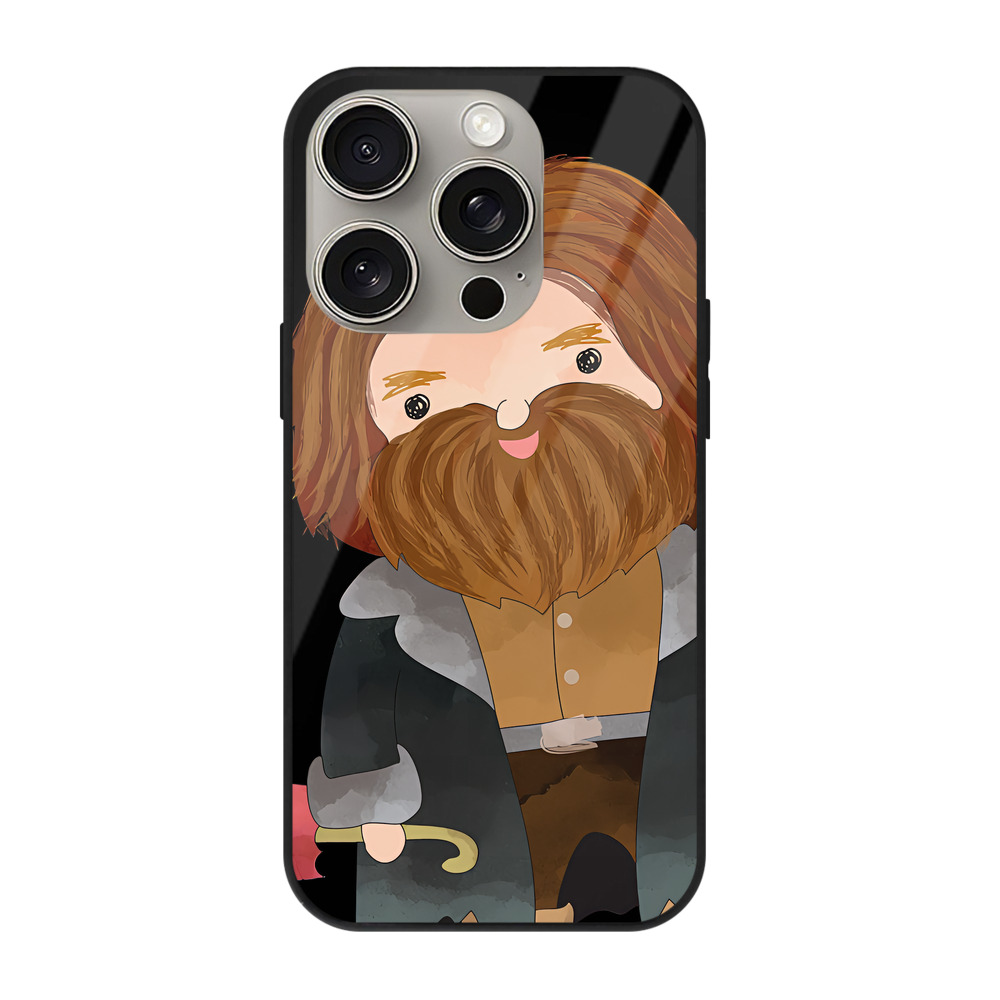 （画像用） Harry Potter ハリー・ポッターシリーズ 【iPhone15Pro対応】スマホケース 耐衝撃＆黄変防止 背面ガラス