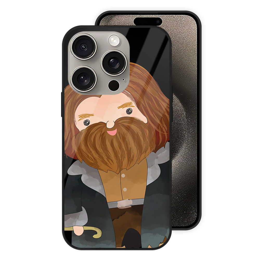 （画像用） Harry Potter ハリー・ポッターシリーズ 【iPhone15Pro対応】スマホケース 耐衝撃＆黄変防止 背面ガラス