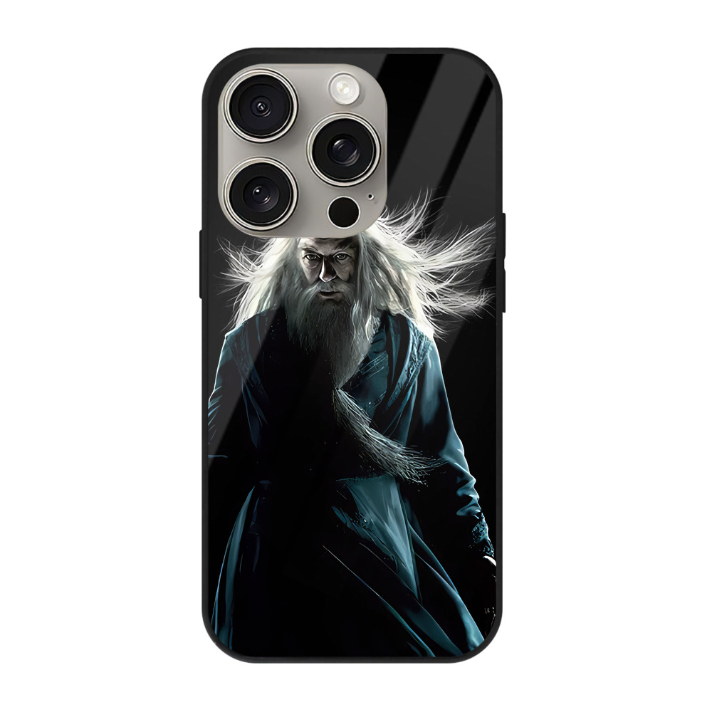 （画像用） Harry Potter ハリー・ポッターシリーズ 【iPhone15Pro対応】スマホケース 耐衝撃＆黄変防止 背面ガラス