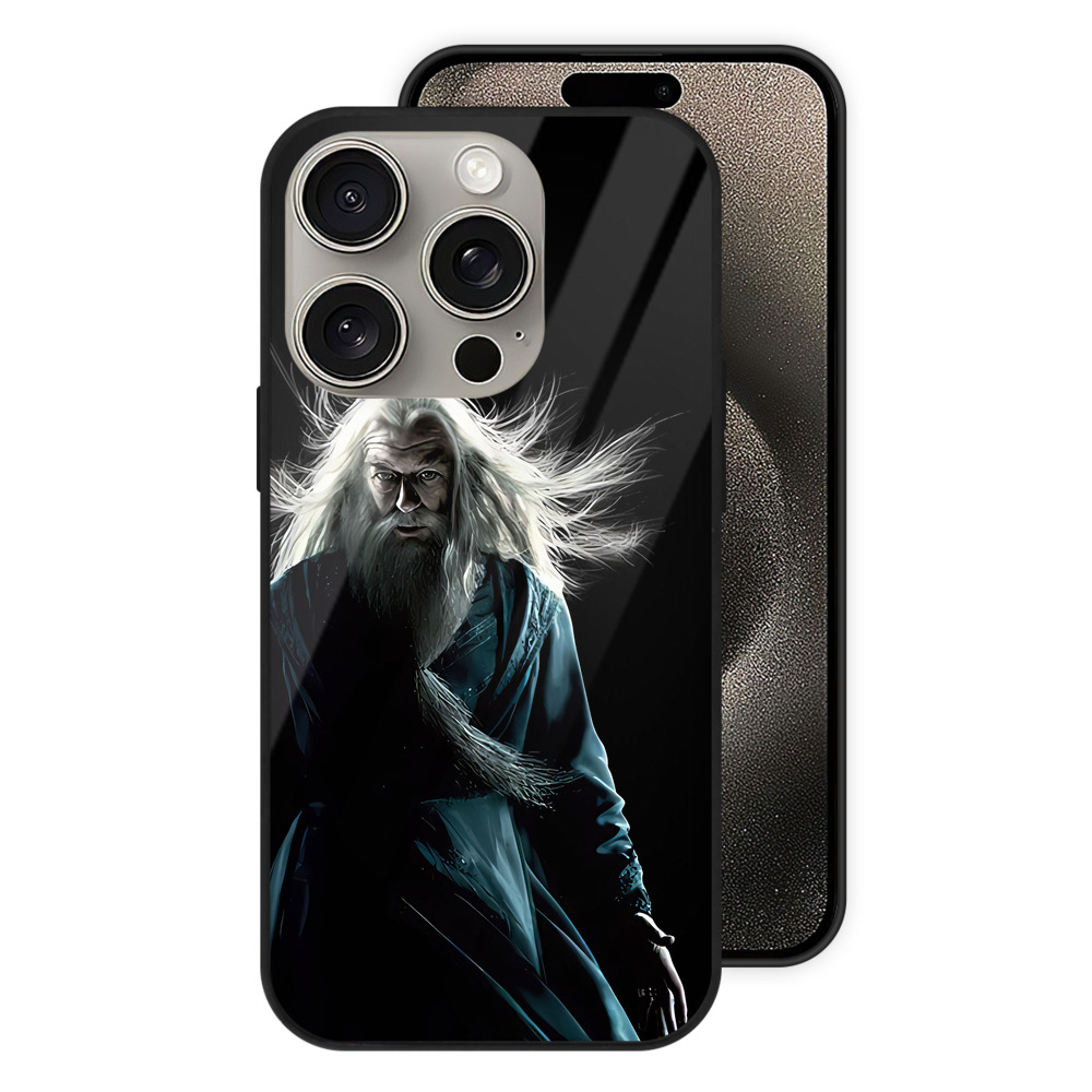（画像用） Harry Potter ハリー・ポッターシリーズ 【iPhone15Pro対応】スマホケース 耐衝撃＆黄変防止 背面ガラス