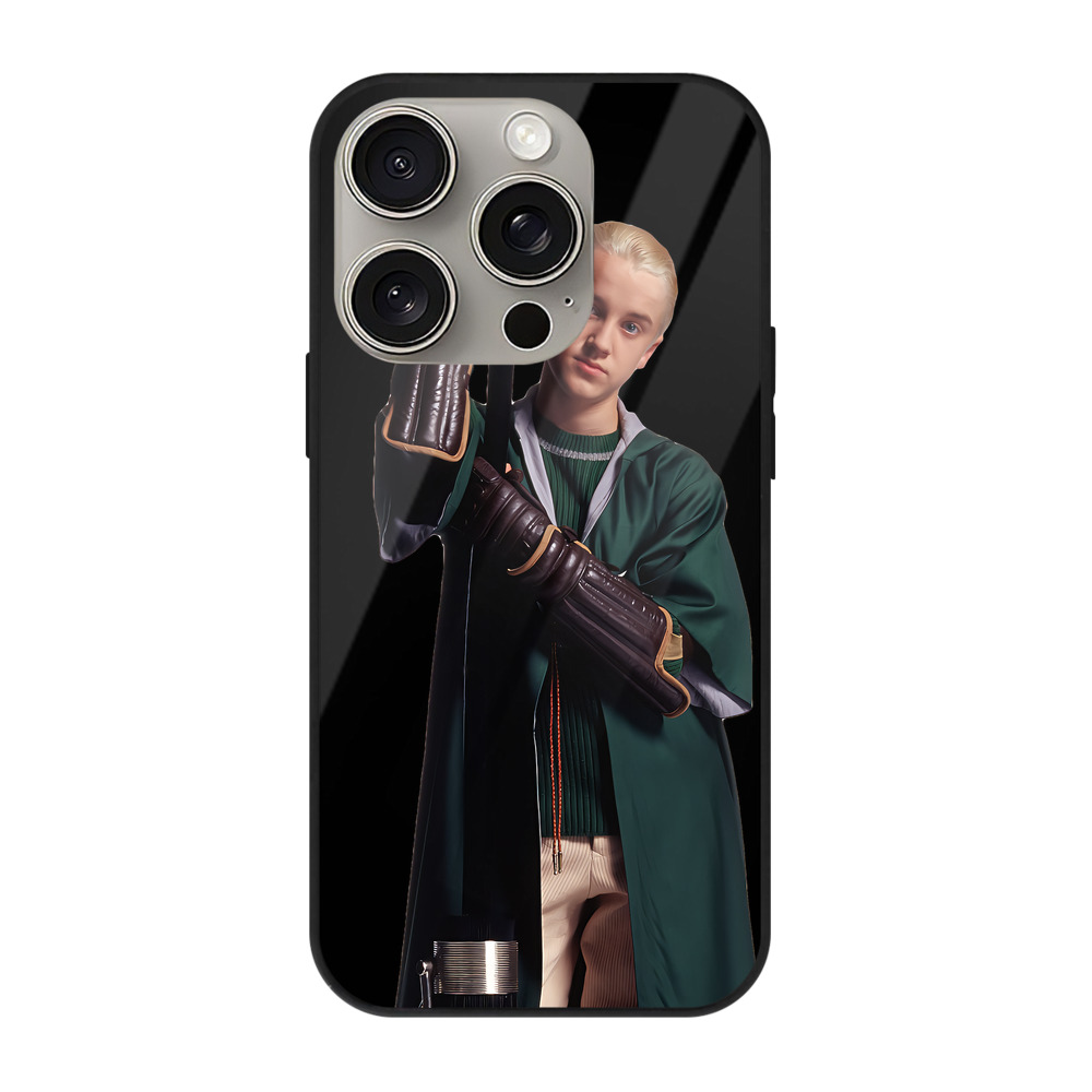 （画像用） Harry Potter ハリー・ポッターシリーズ 【iPhone15Pro対応】スマホケース 耐衝撃＆黄変防止 背面ガラス