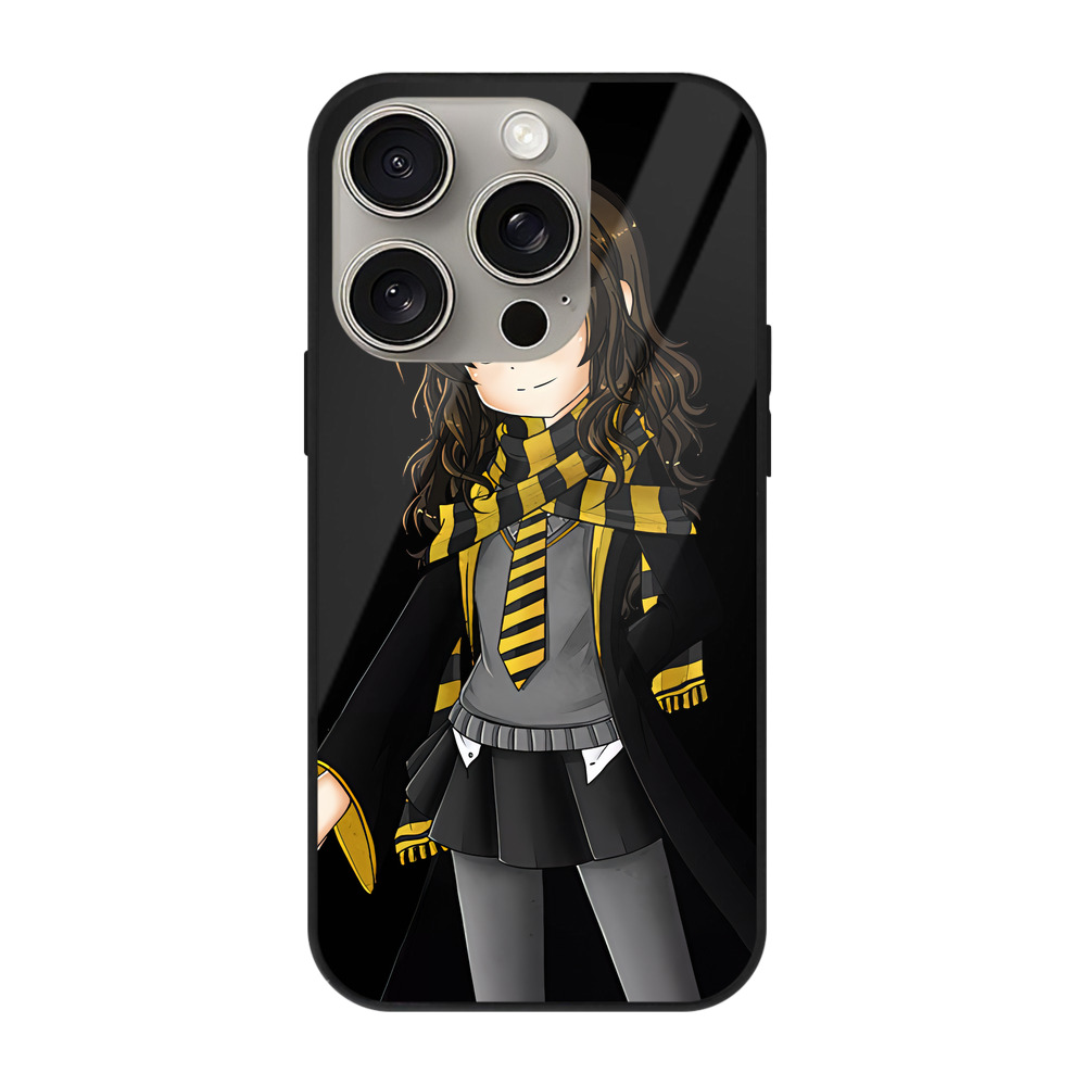 （画像用） Harry Potter ハリー・ポッターシリーズ 【iPhone15Pro対応】スマホケース 耐衝撃＆黄変防止 背面ガラス