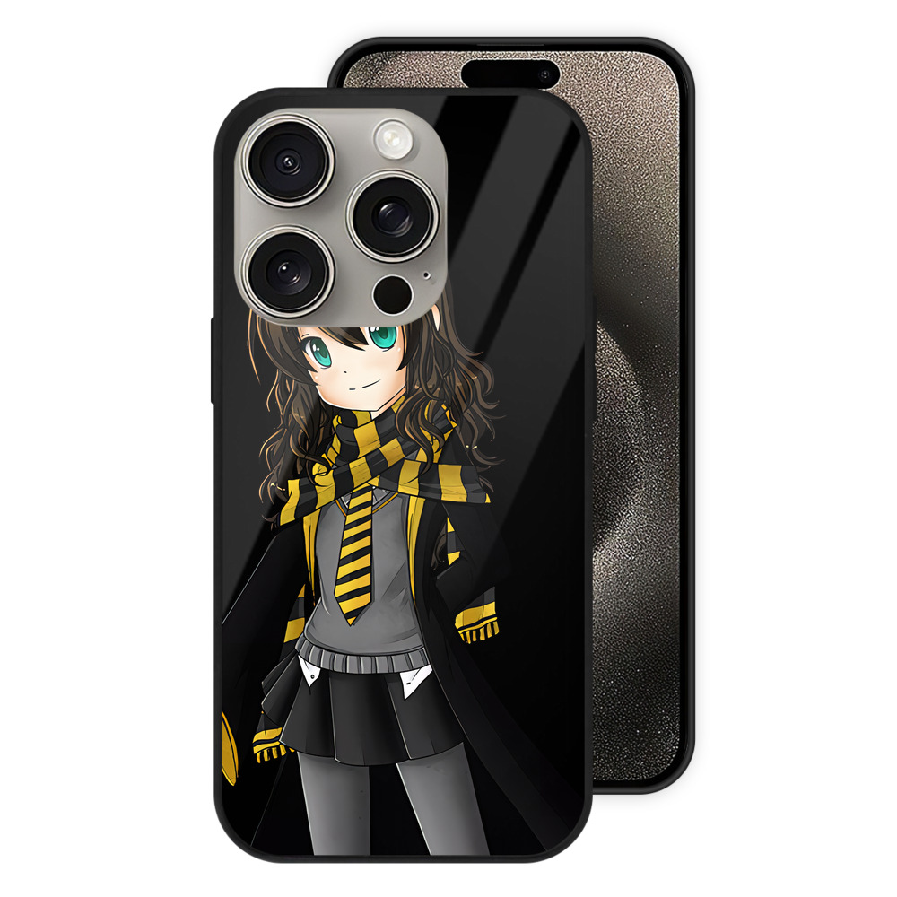 （画像用） Harry Potter ハリー・ポッターシリーズ 【iPhone15Pro対応】スマホケース 耐衝撃＆黄変防止 背面ガラス