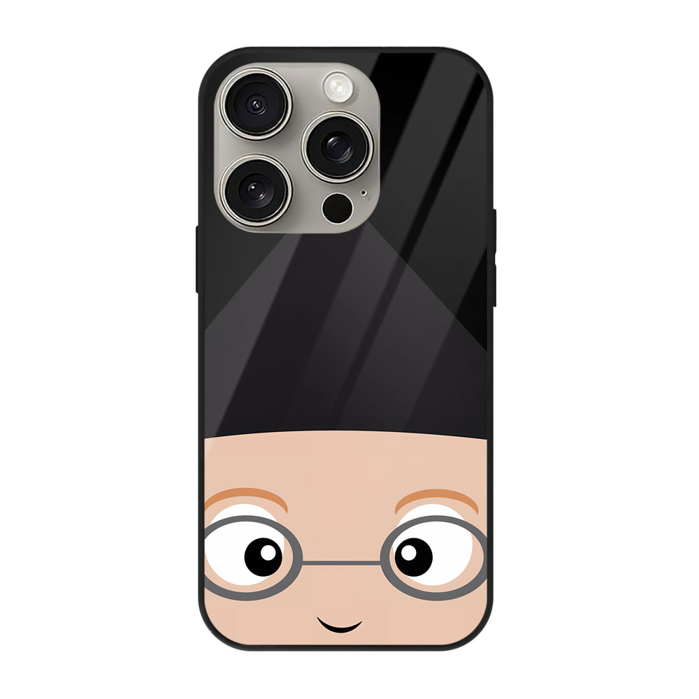 （画像用） Harry Potter ハリー・ポッターシリーズ 【iPhone15Pro対応】スマホケース 耐衝撃＆黄変防止 背面ガラス