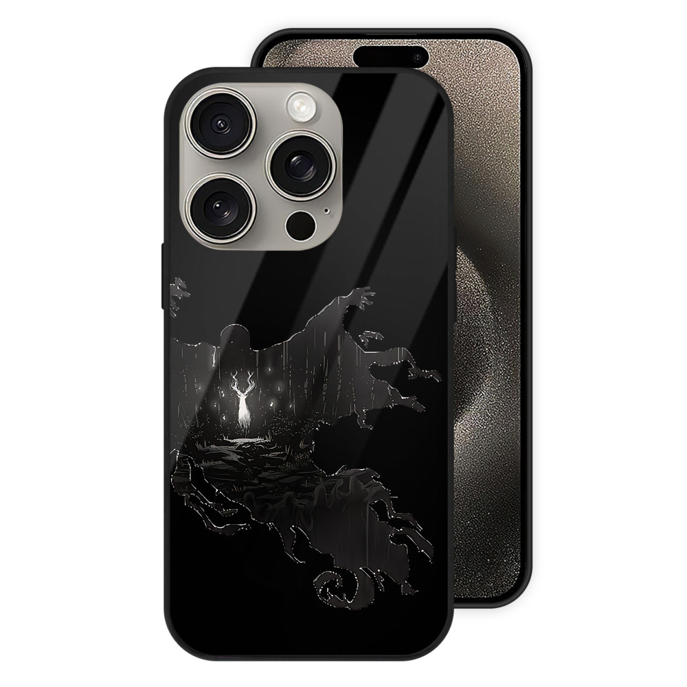 （画像用） Harry Potter ハリー・ポッターシリーズ 【iPhone15Pro対応】スマホケース 耐衝撃＆黄変防止 背面ガラス