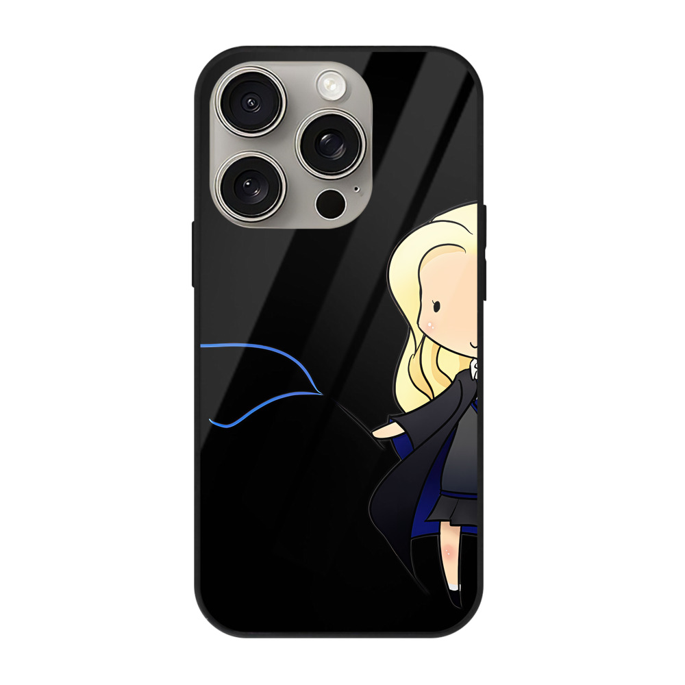 （画像用） Harry Potter ハリー・ポッターシリーズ 【iPhone15Pro対応】スマホケース 耐衝撃＆黄変防止 背面ガラス