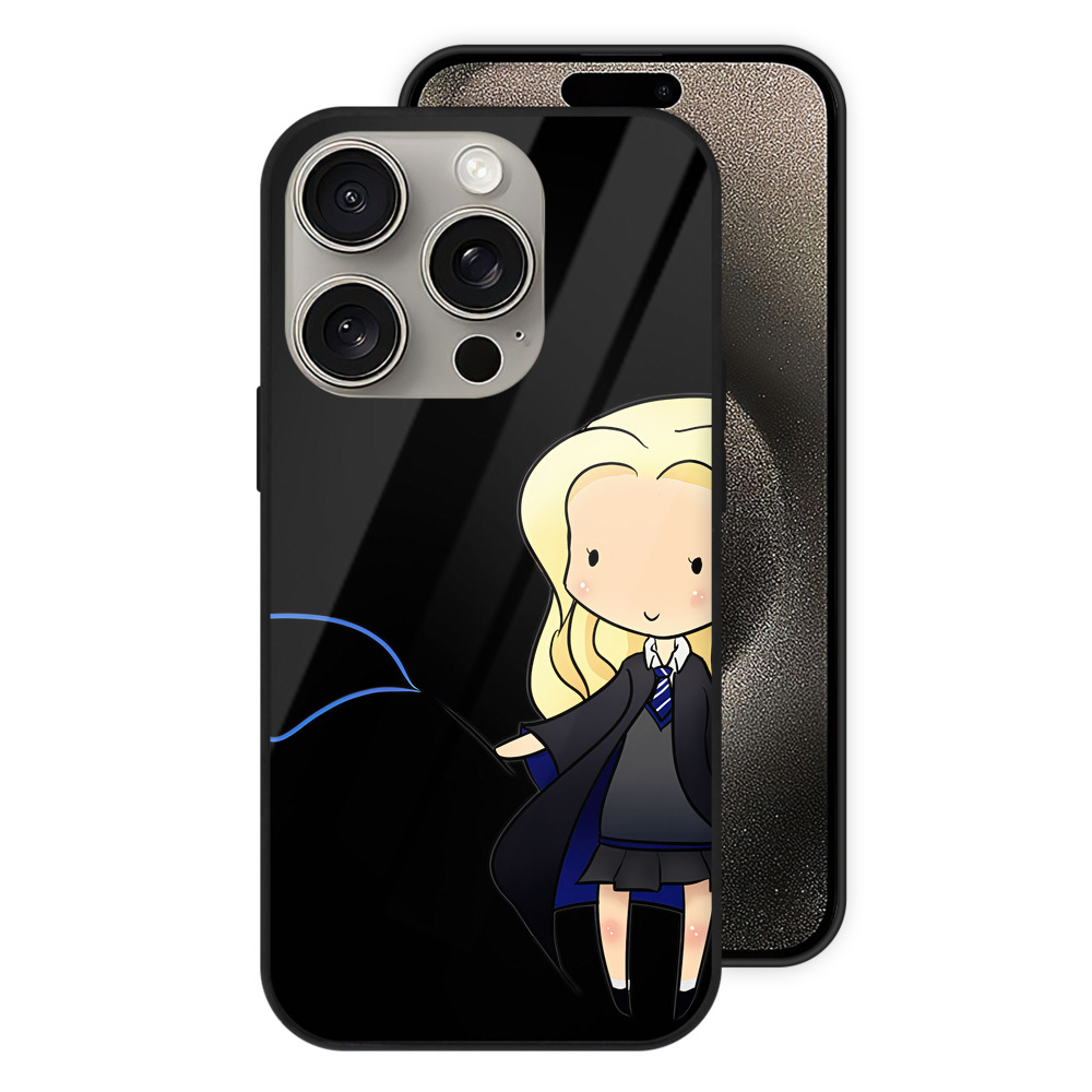 （画像用） Harry Potter ハリー・ポッターシリーズ 【iPhone15Pro対応】スマホケース 耐衝撃＆黄変防止 背面ガラス