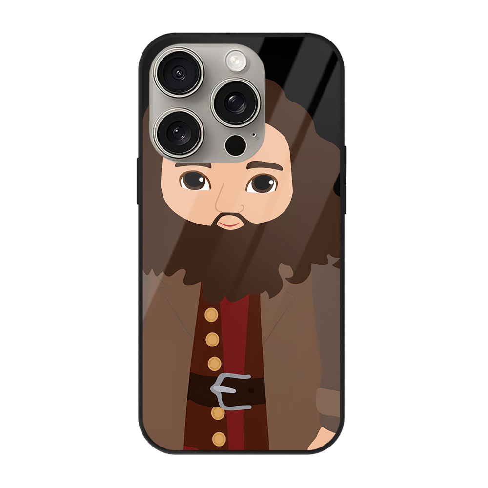 （画像用） Harry Potter ハリー・ポッターシリーズ 【iPhone15Pro対応】スマホケース 耐衝撃＆黄変防止 背面ガラス
