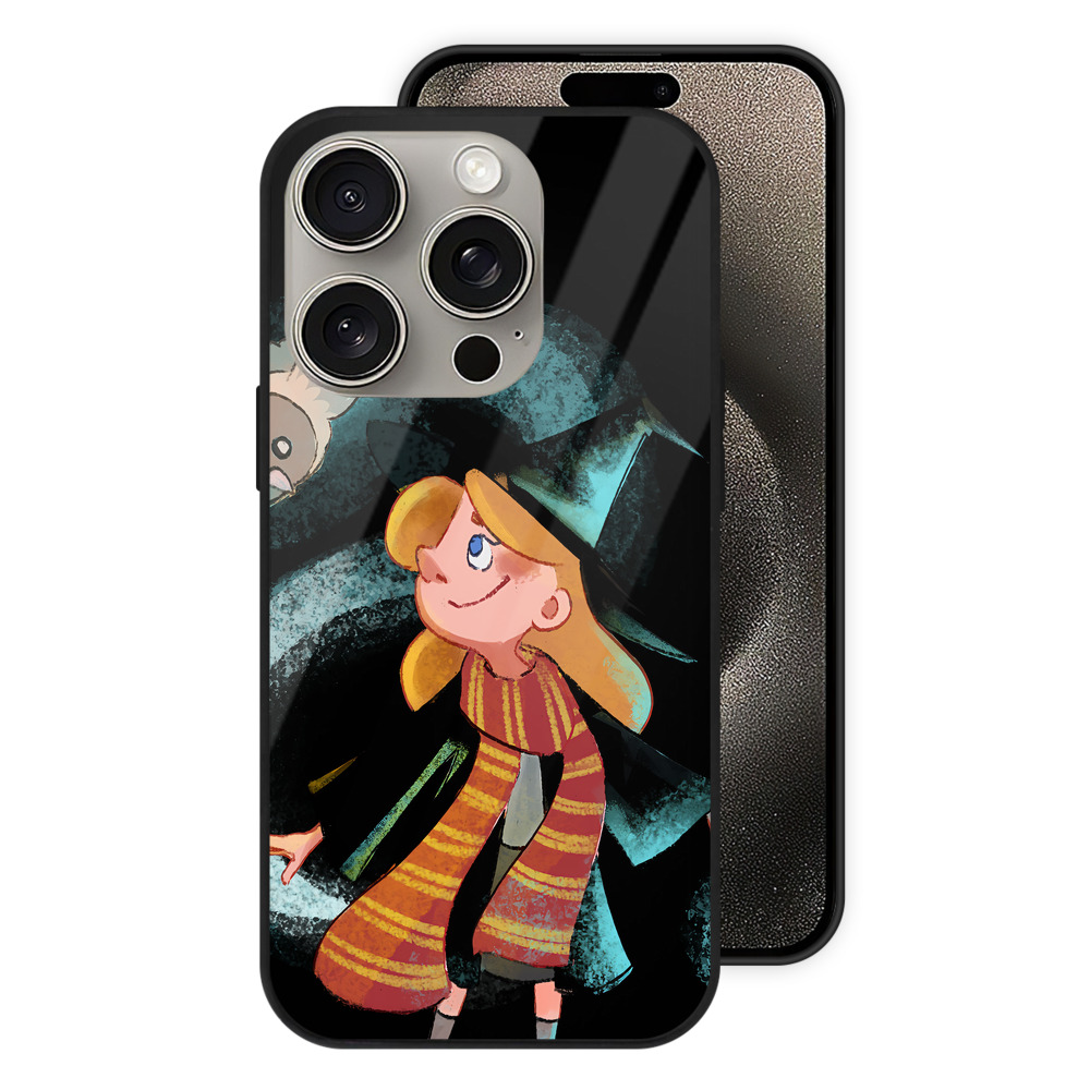 （画像用） Harry Potter ハリー・ポッターシリーズ 【iPhone15Pro対応】スマホケース 耐衝撃＆黄変防止 背面ガラス