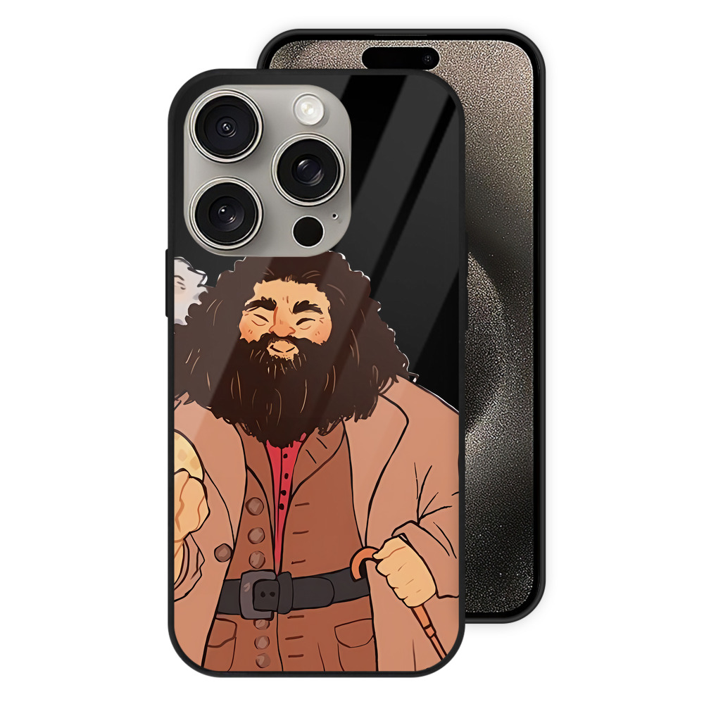 （画像用） Harry Potter ハリー・ポッターシリーズ 【iPhone15Pro対応】スマホケース 耐衝撃＆黄変防止 背面ガラス