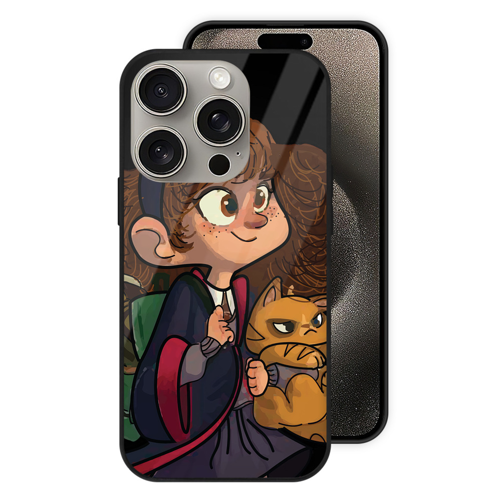 （画像用） Harry Potter ハリー・ポッターシリーズ 【iPhone15Pro対応】スマホケース 耐衝撃＆黄変防止 背面ガラス