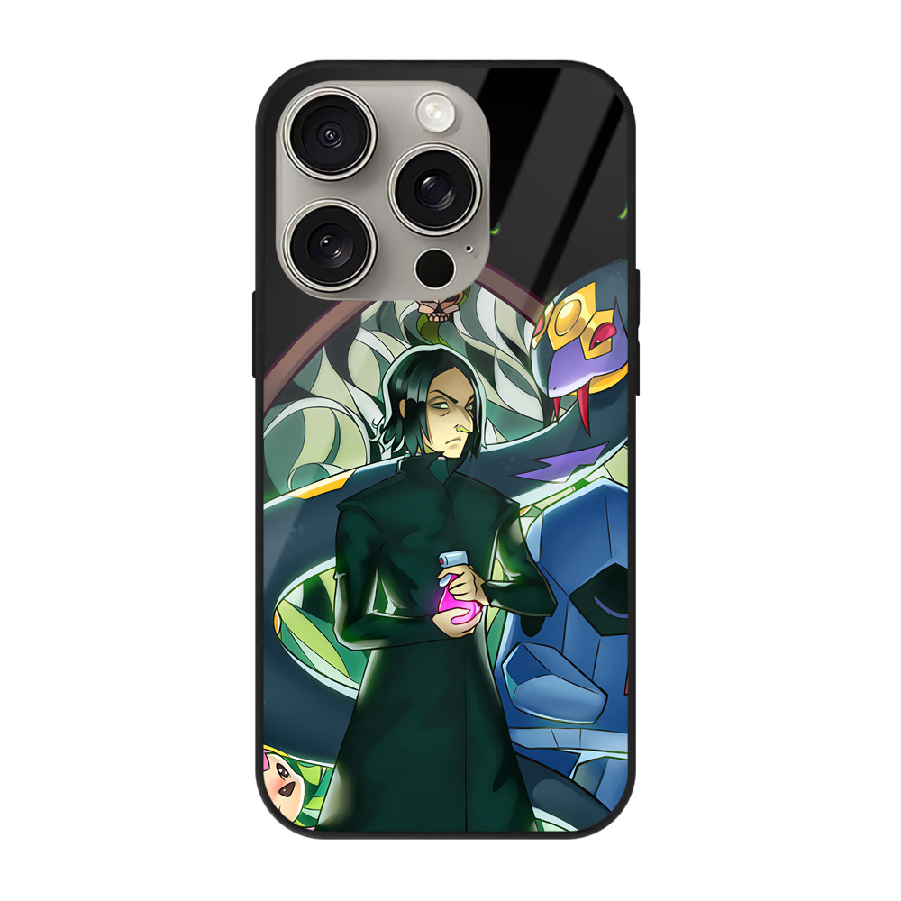 （画像用） Harry Potter ハリー・ポッターシリーズ 【iPhone15Pro対応】スマホケース 耐衝撃＆黄変防止 背面ガラス