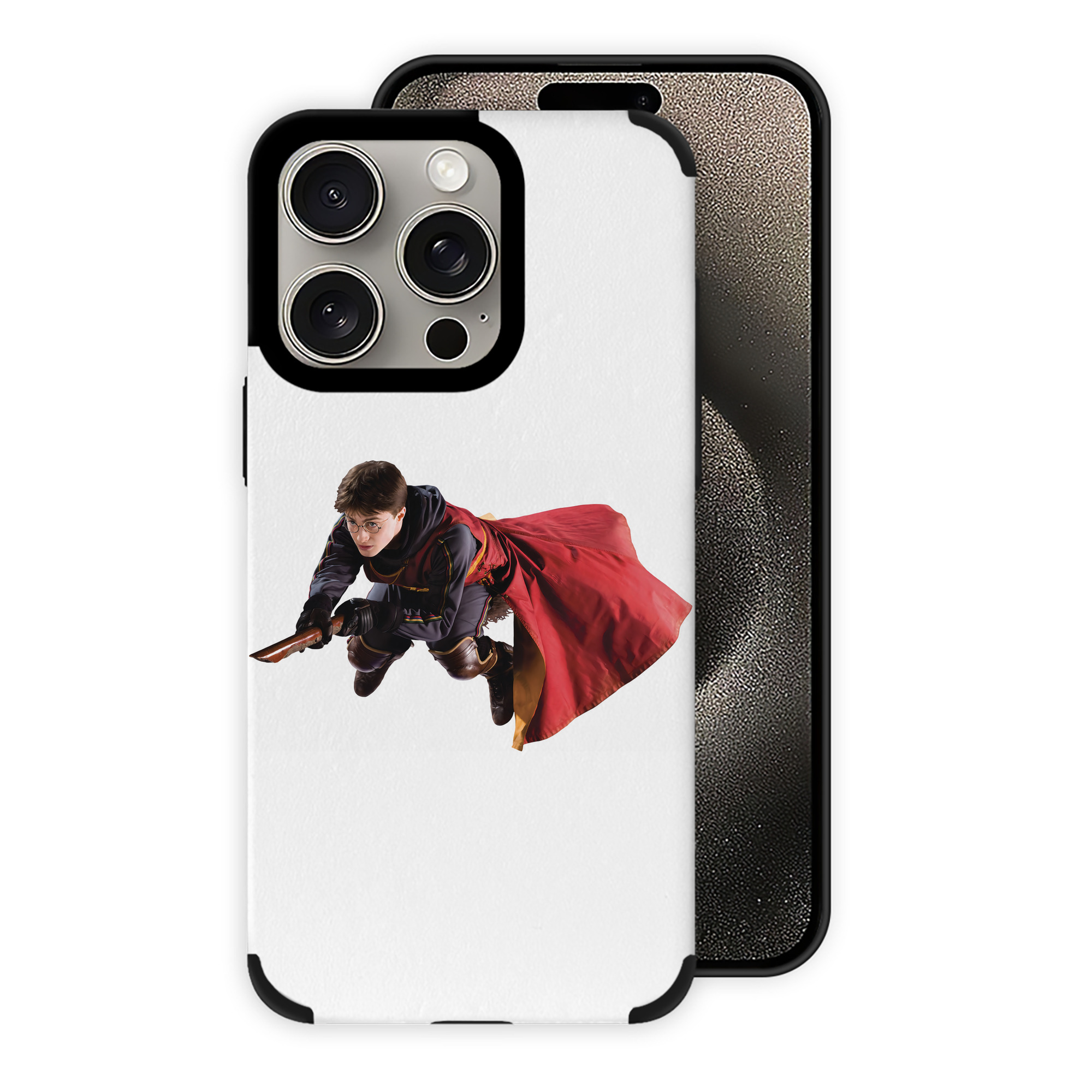（画像用） Harry Potter ハリー・ポッターシリーズ 【iPhone15ProMax対応】 PUレザー スマホケース 耐衝撃＆黄変防止